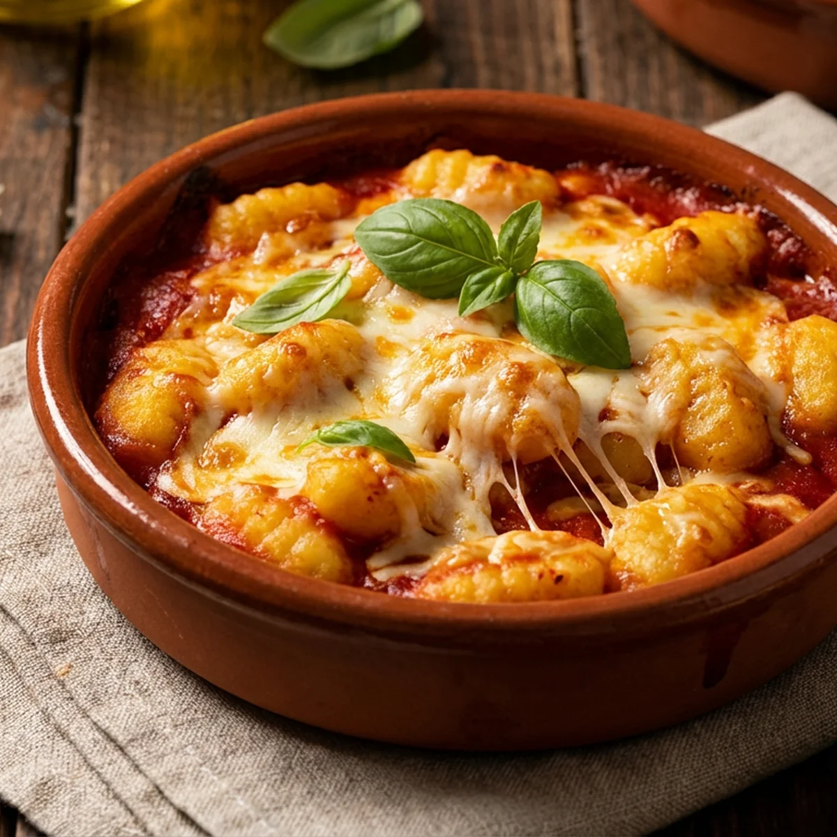 Gnocchi alla Sorrentina, plat signature de Terra d'Italia Lyon